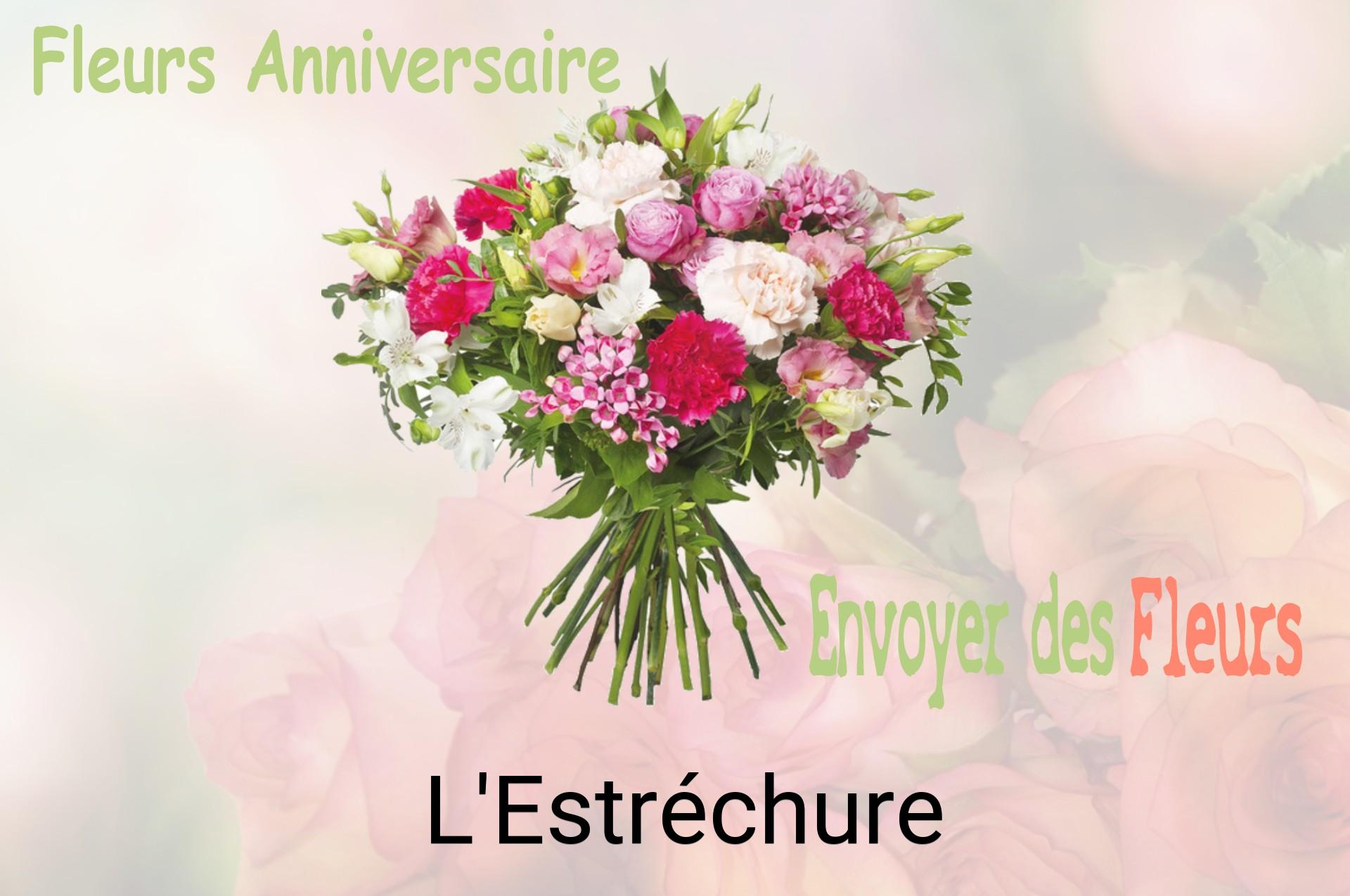 Bouquet de fleurs d’anniversaire livré à L'Estréchure